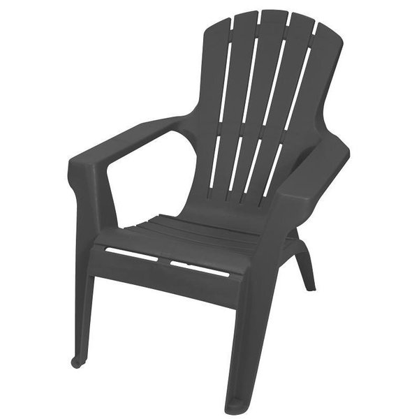Gracious Living Adirondack II Adirondack Chair, 2934 in W, 3514 in D, 3312 in H, Resin Seat 11453-26ADI
